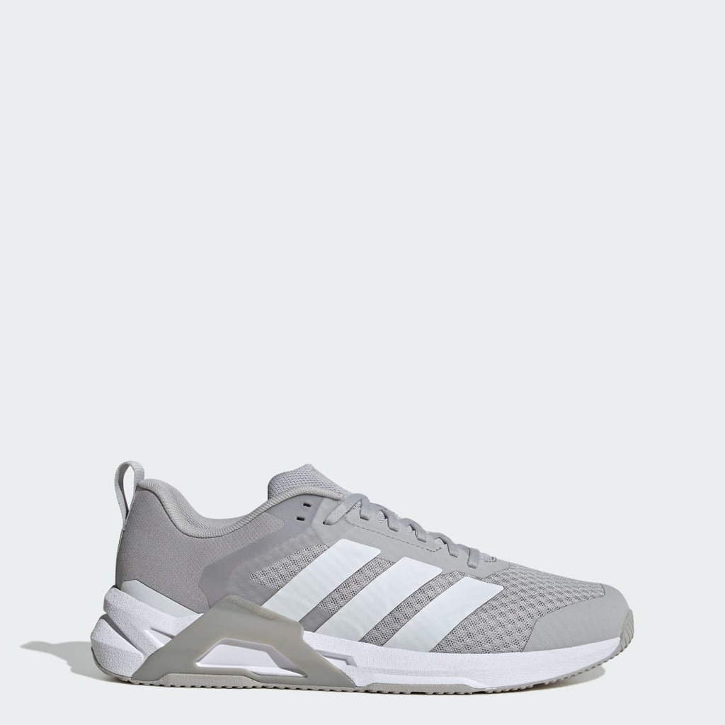 Adidas Men's Dropset Control Training Shoes - Grey Two / Cloud White / Cloud White - Image 1