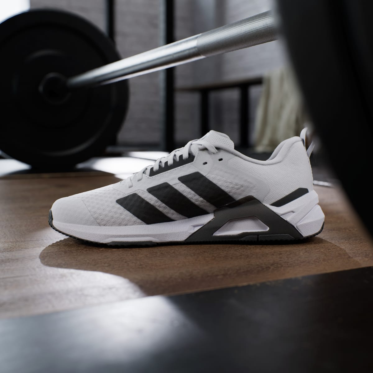 Adidas Men's Dropset Control Training Shoes - Cloud White / Core Black / Lucid Red - Image 7