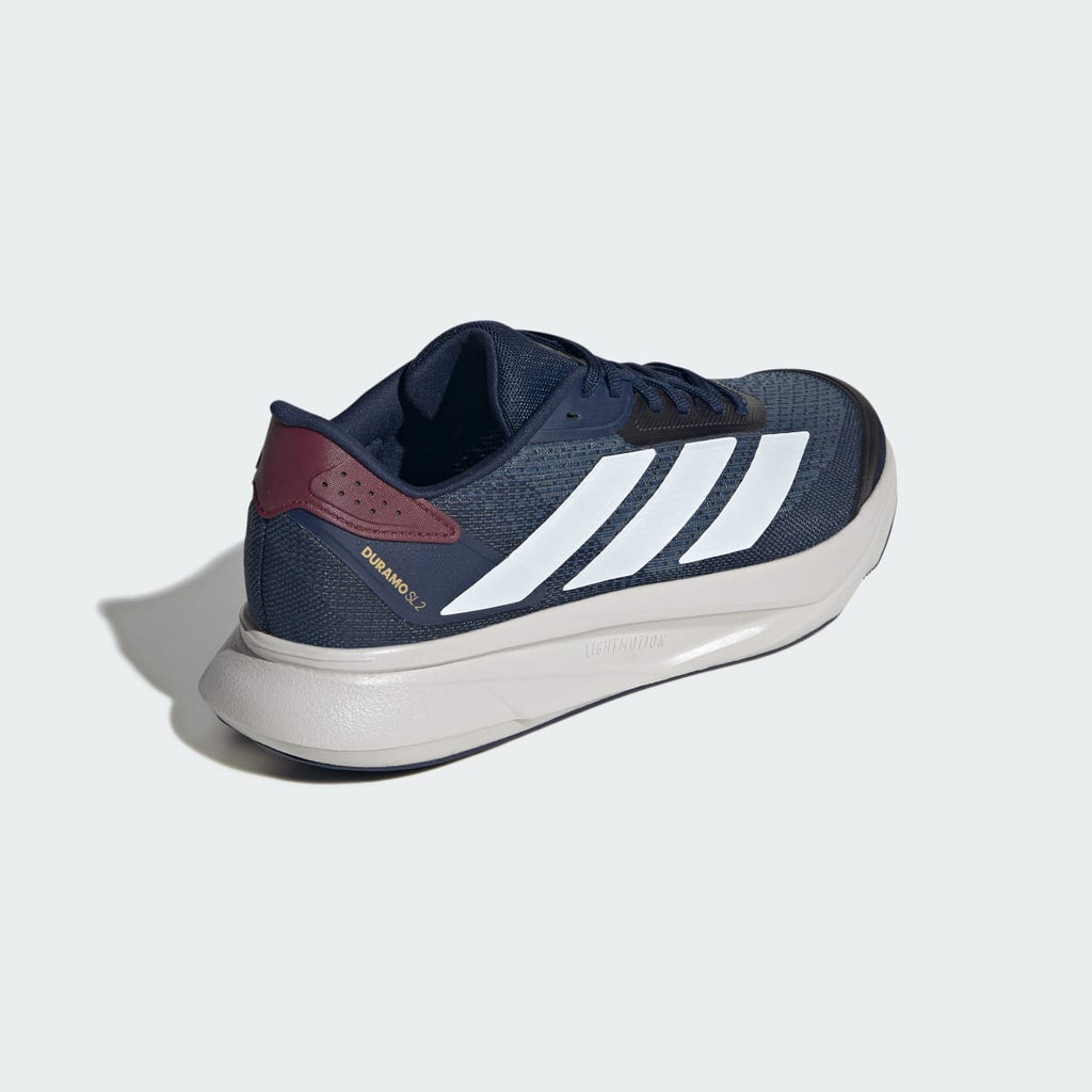 Adidas Men's Duramo SL 2 Running Shoes - Night Indigo / Cream White / Gold Metallic - Image 5