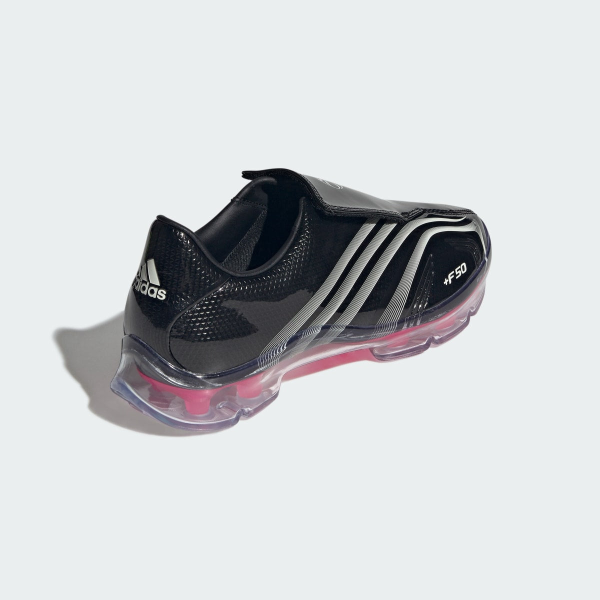 Adidas Women's F50 ADIFRAME SHOES - Core Black / Zero Metalic / Lucid Pink - Image 5