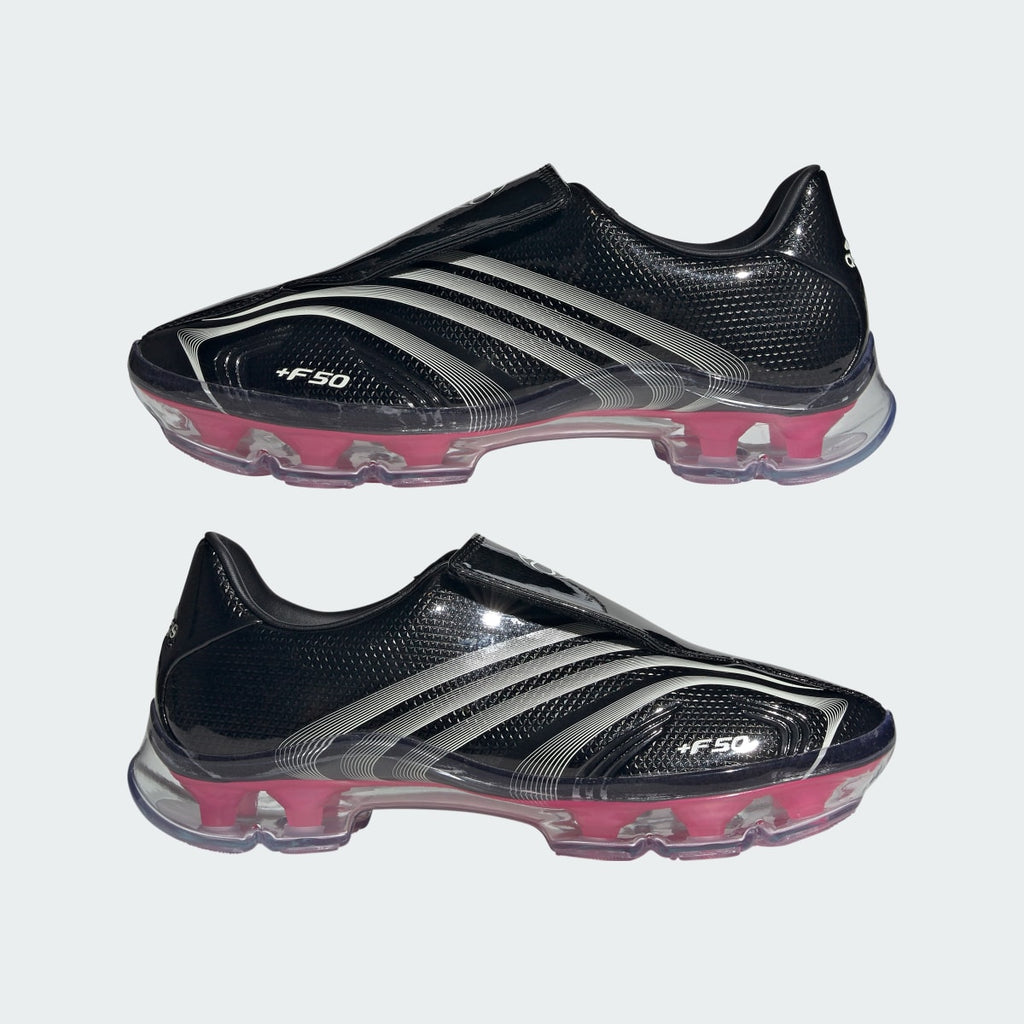 Adidas Women's F50 ADIFRAME SHOES - Core Black / Zero Metalic / Lucid Pink - Image 7