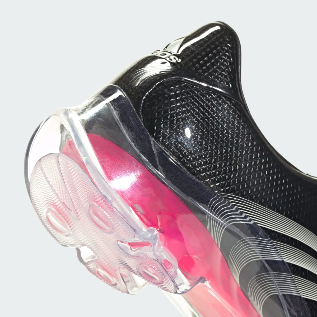 Adidas Women's F50 ADIFRAME SHOES - Core Black / Zero Metalic / Lucid Pink - Image 9