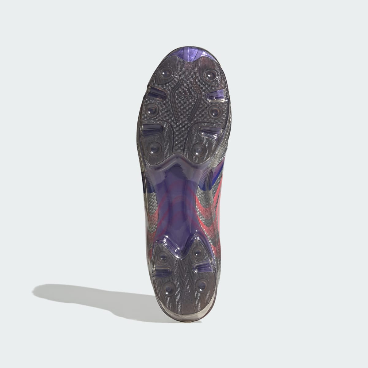 Adidas Men's F50 WALKABLE SHOES - Solar Purple / Solar Turbo / Silver Metallic - Image 3