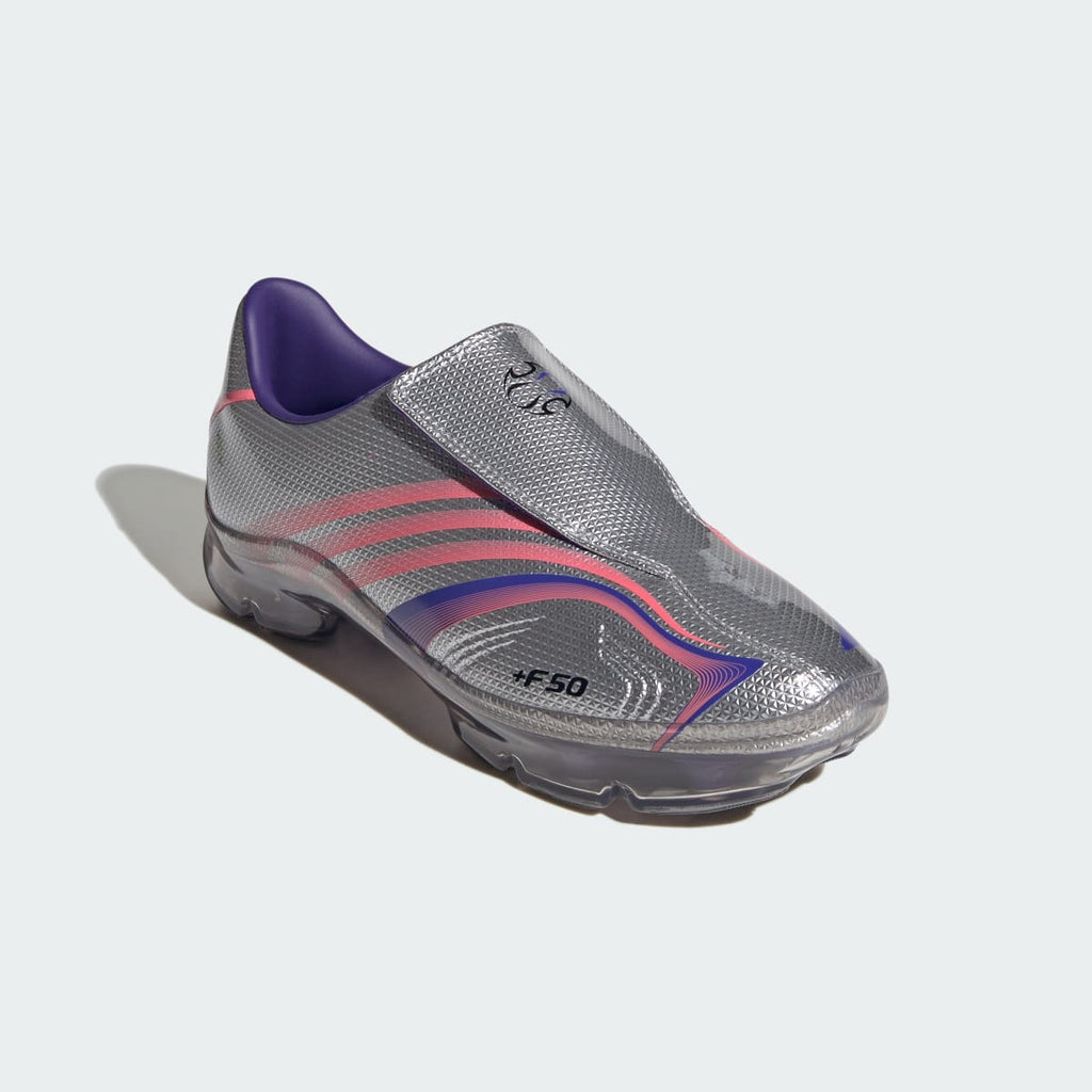 Adidas Men's F50 WALKABLE SHOES - Solar Purple / Solar Turbo / Silver Metallic - Image 4