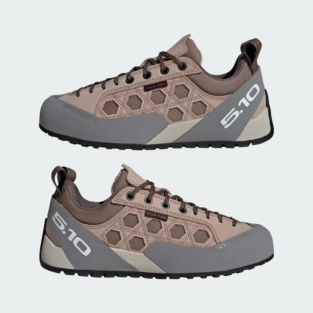 Adidas Women's Five Ten Guide Tennie Approach Shoes - Wonder Taupe / Earth Strata / Grey Three - Image 8