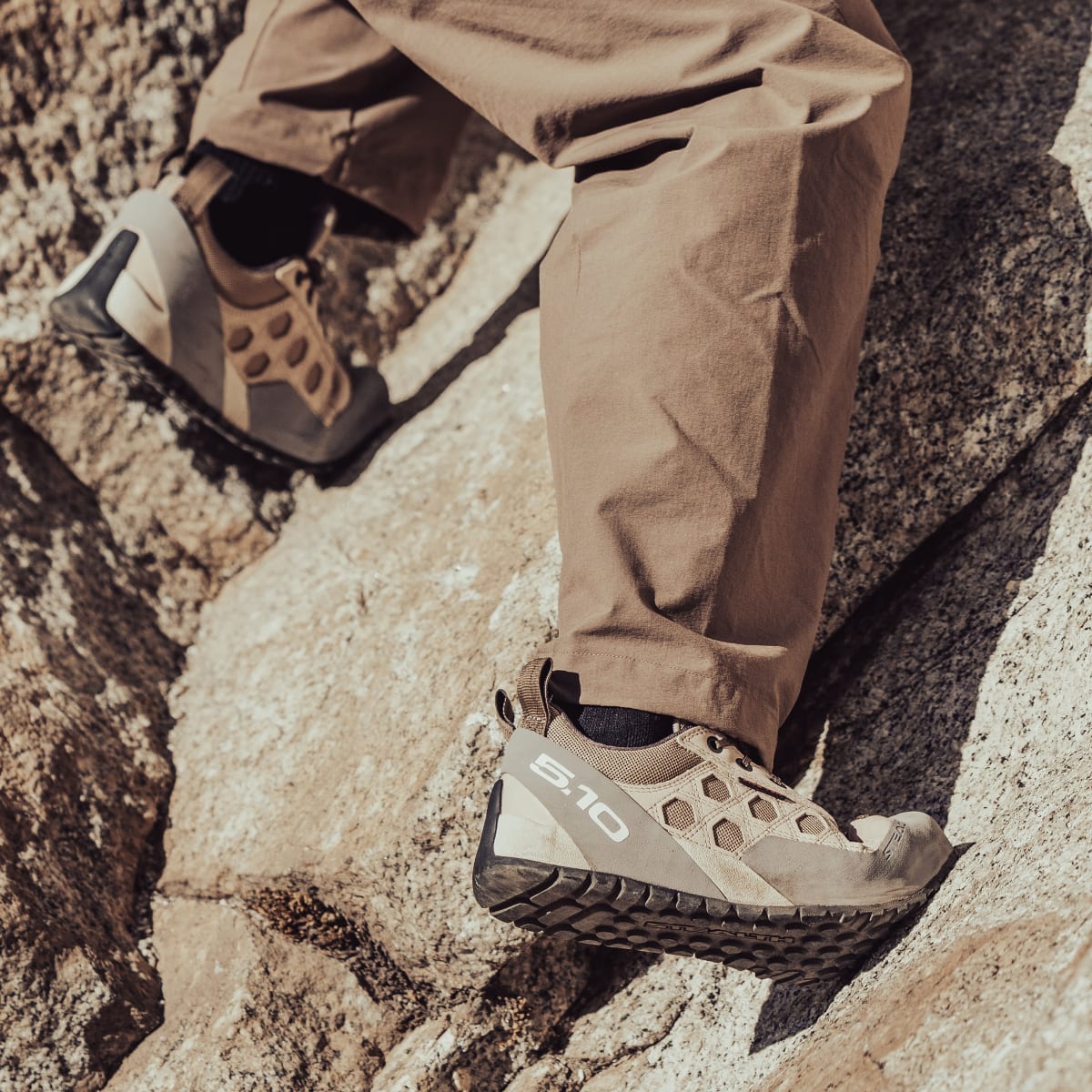 Adidas Women's Five Ten Guide Tennie Approach Shoes - Wonder Taupe / Earth Strata / Grey Three - Image 11