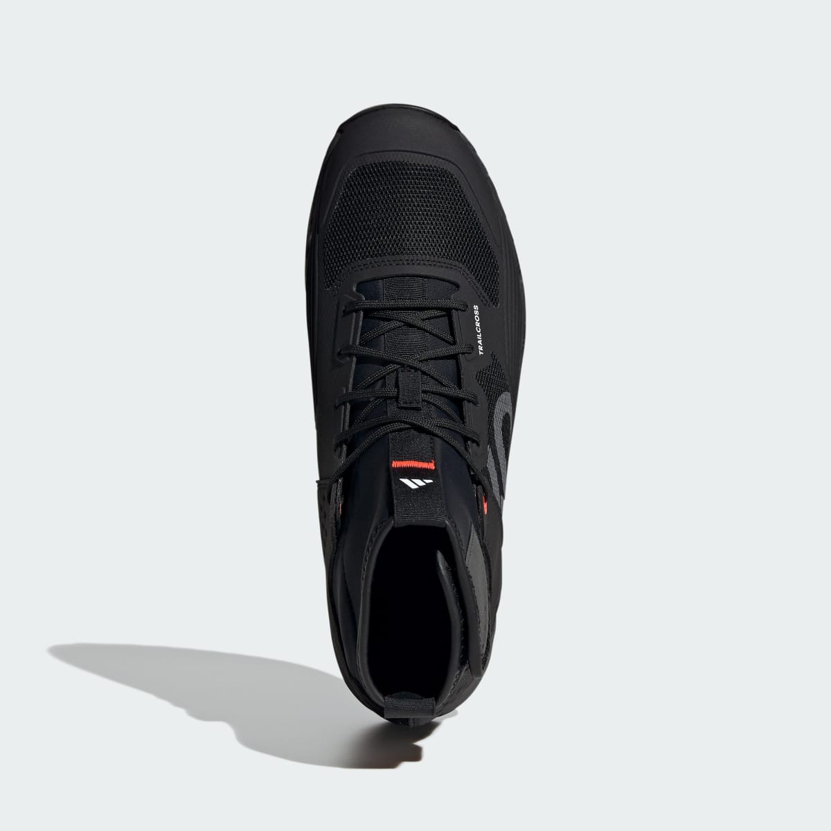 Adidas Men's Five Ten Trailcross GORE-TEX Mountain Bike Shoes - Core Black / Grey Three / Solar Red - Image 2