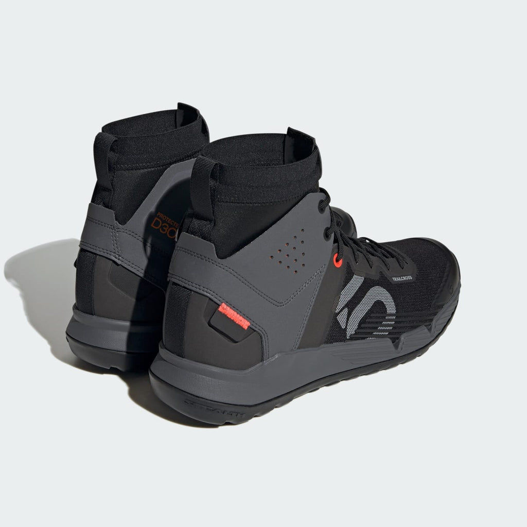 Adidas Women's Five Ten Trailcross Mid Pro Mountain Bike Shoes - Core Black / Grey Two / Solar Red - Image 7