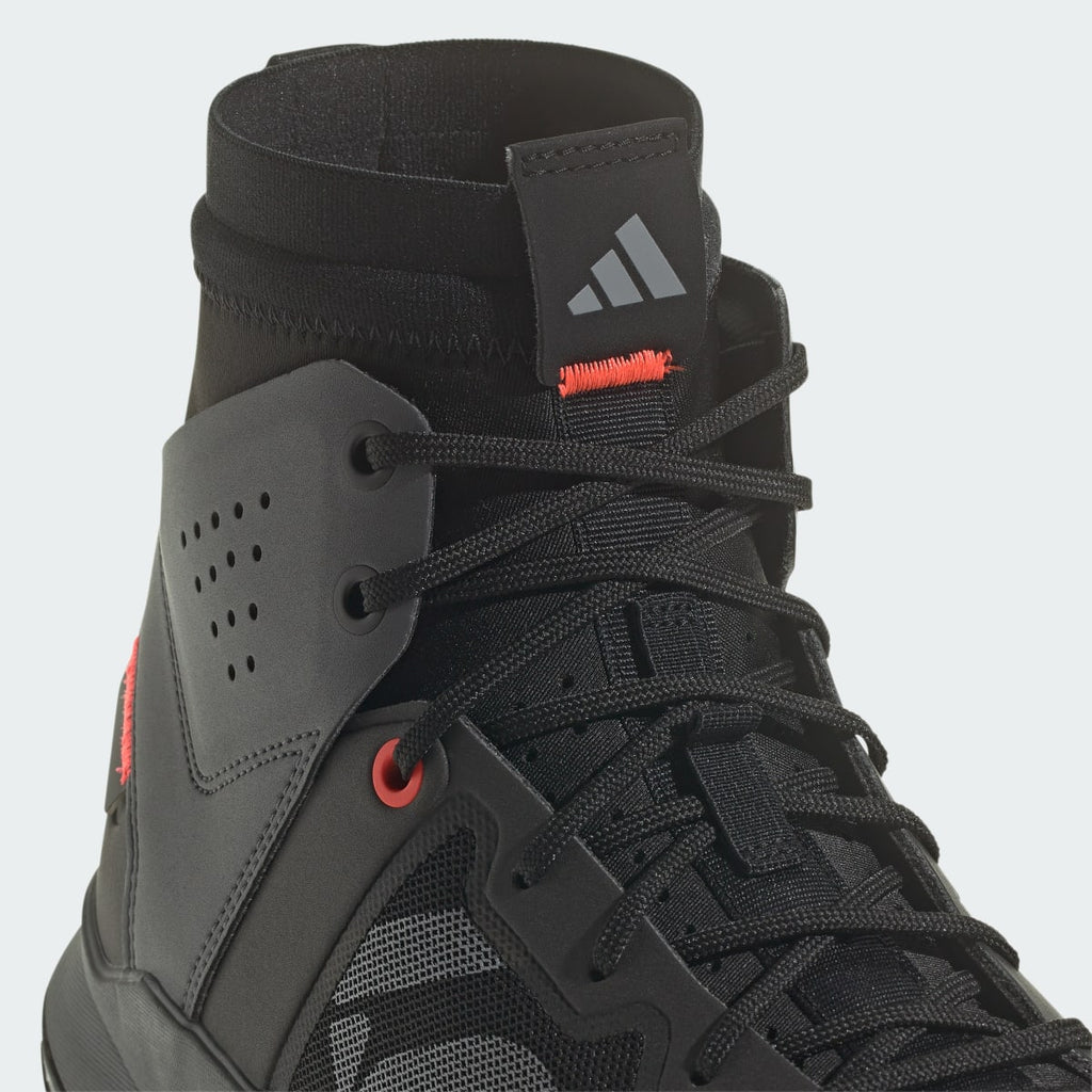 Adidas Women's Five Ten Trailcross Mid Pro Mountain Bike Shoes - Core Black / Grey Two / Solar Red - Image 10