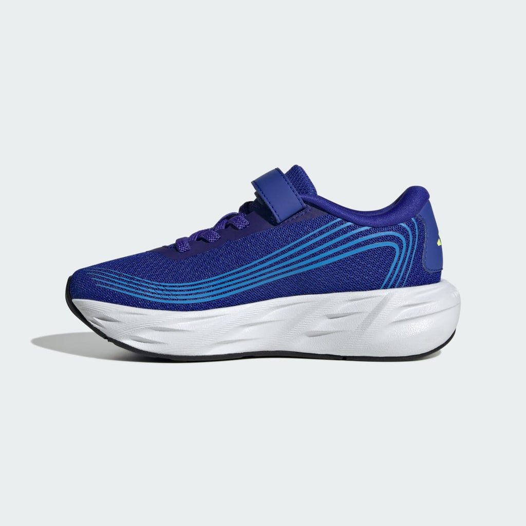 Adidas Kids' GALAXY 8 EL C Shoes - Lucid Blue / Frozen Lemon / Lucid Ray Blue - Image 6
