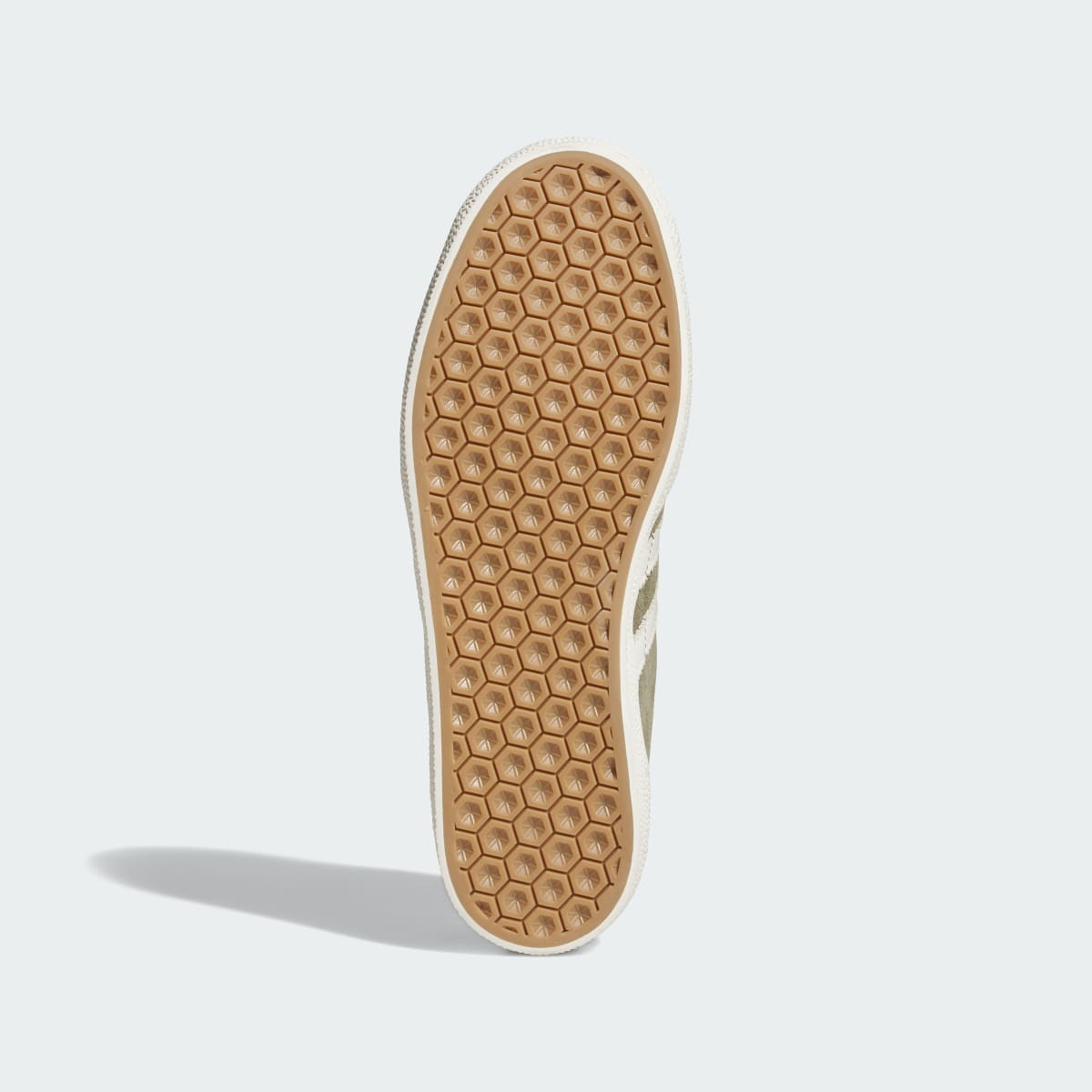 Adidas Men's GAZELLE ADV Shoes - Olive Strata / Chalk White / Gold Metallic - Image 3