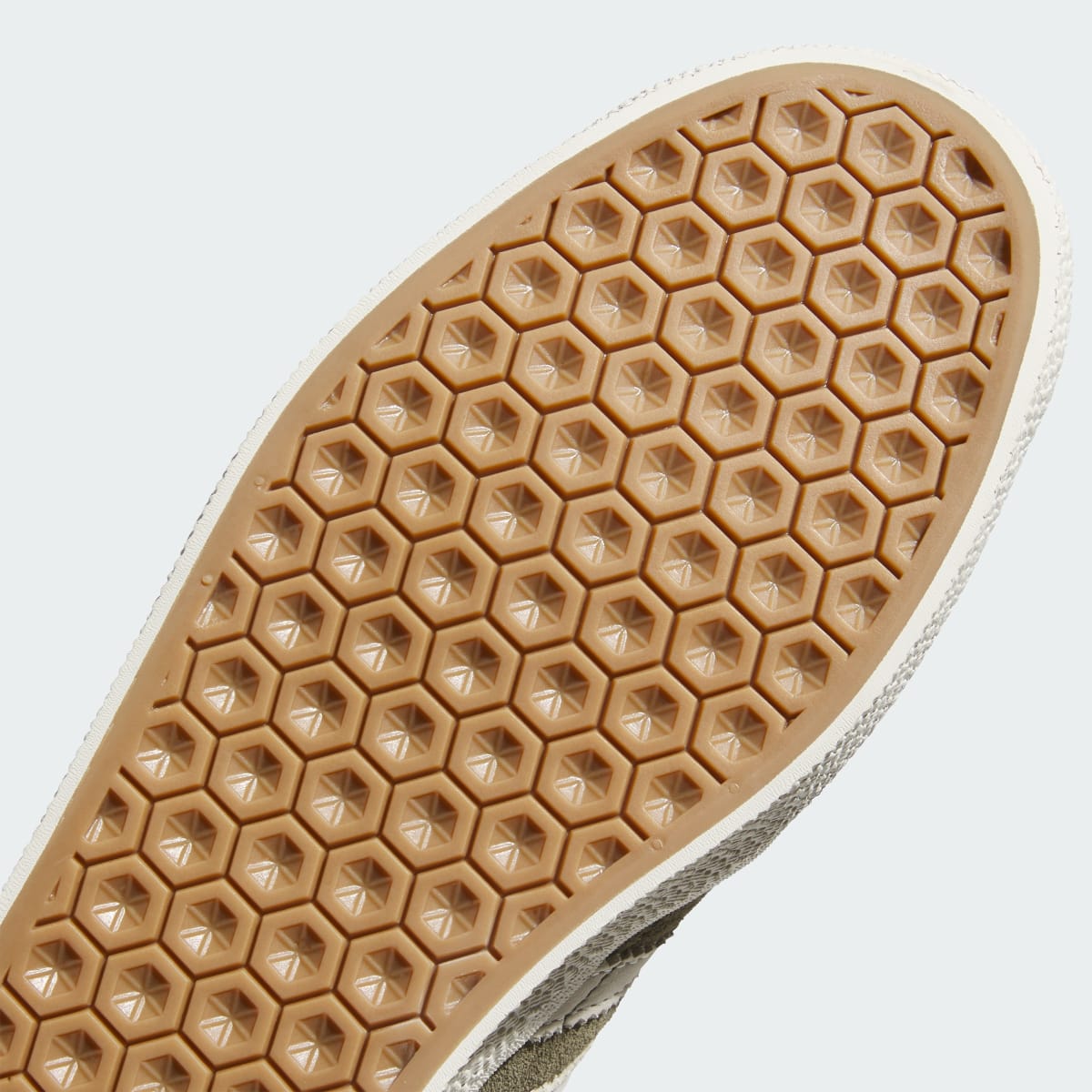 Adidas Men's GAZELLE ADV Shoes - Olive Strata / Chalk White / Gold Metallic - Image 9