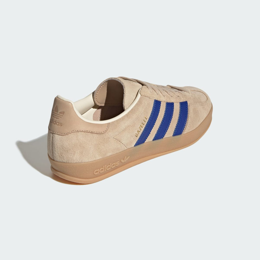 Adidas Men's GAZELLE INDOOR SHOES - Magic Beige / Royal Blue / Wonder White - Image 5