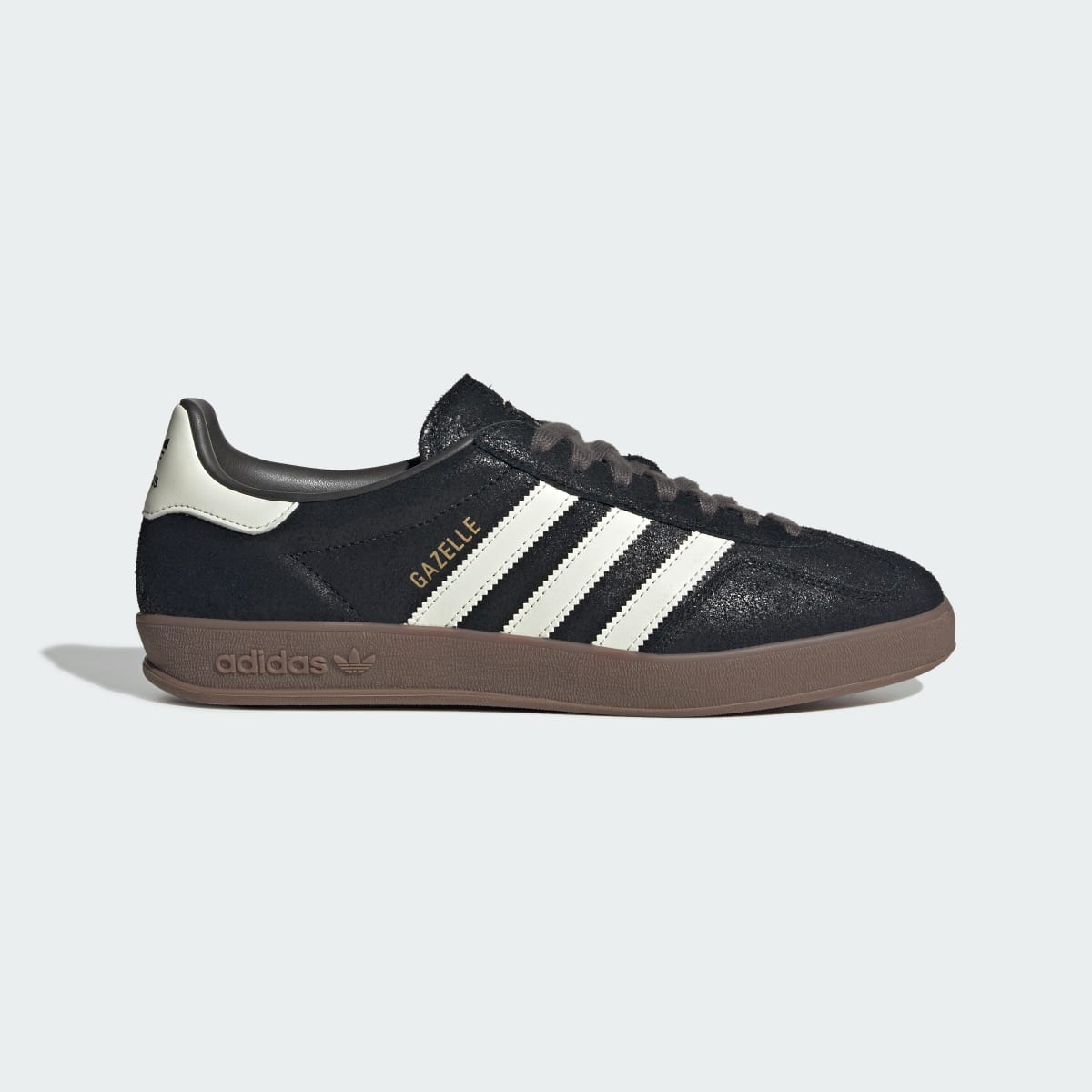 Adidas Women's GAZELLE INDOOR SHOES - Core Black / Off White / Cinder - Image 1