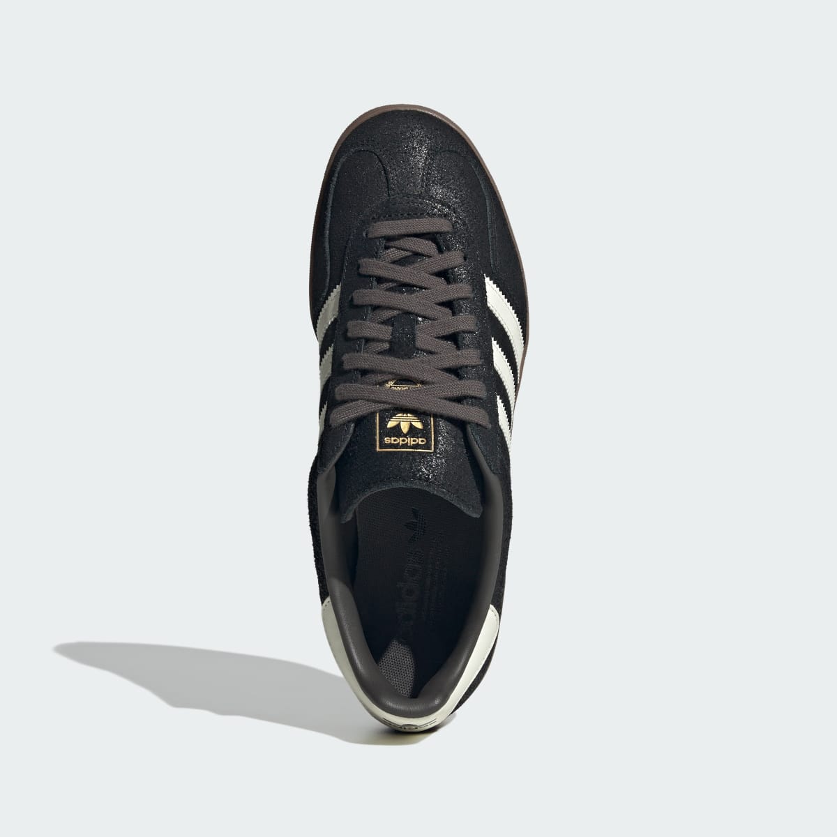 Adidas Women's GAZELLE INDOOR SHOES - Core Black / Off White / Cinder - Image 2