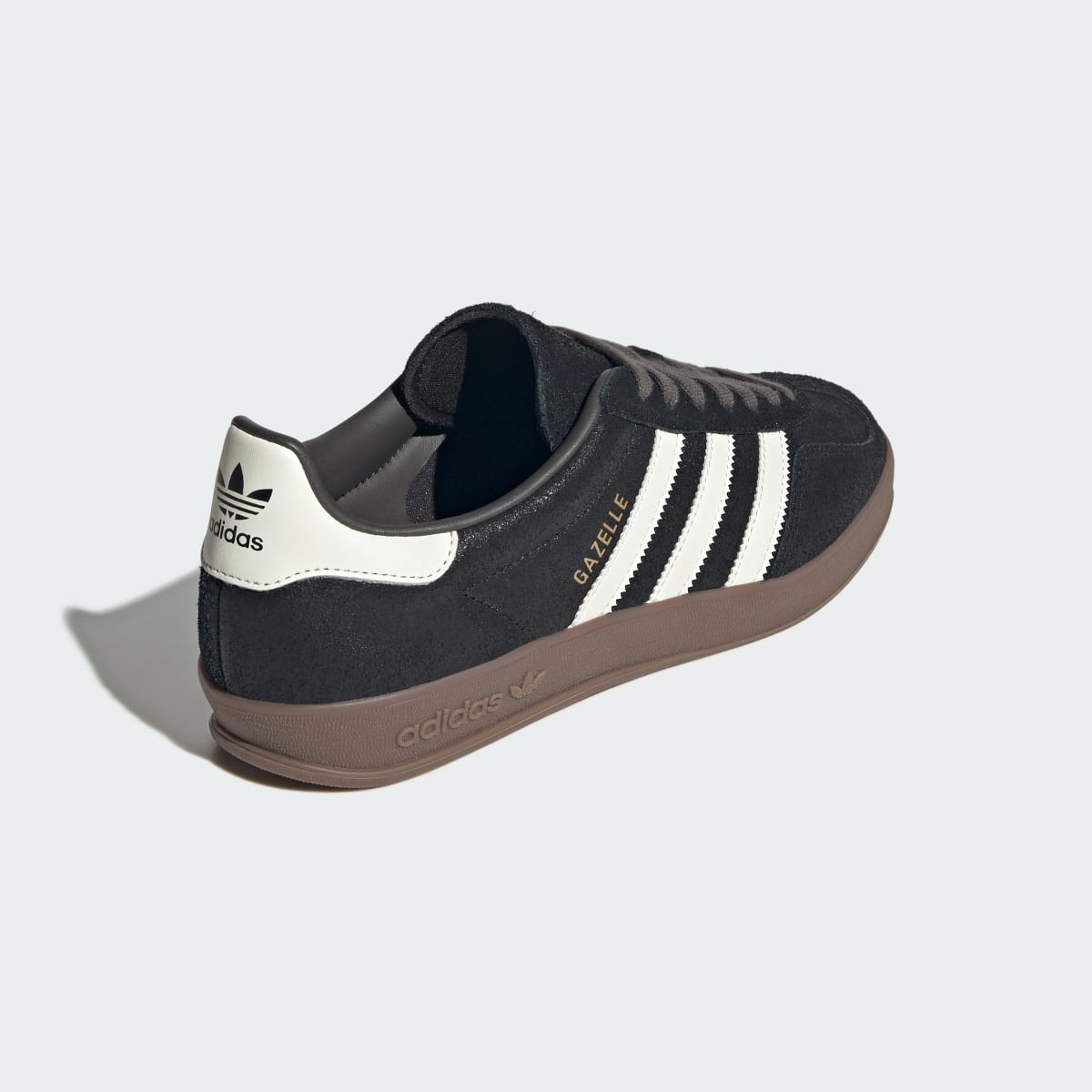 Adidas Men's GAZELLE INDOOR SHOES - Core Black / Off White / Cinder - Image 5