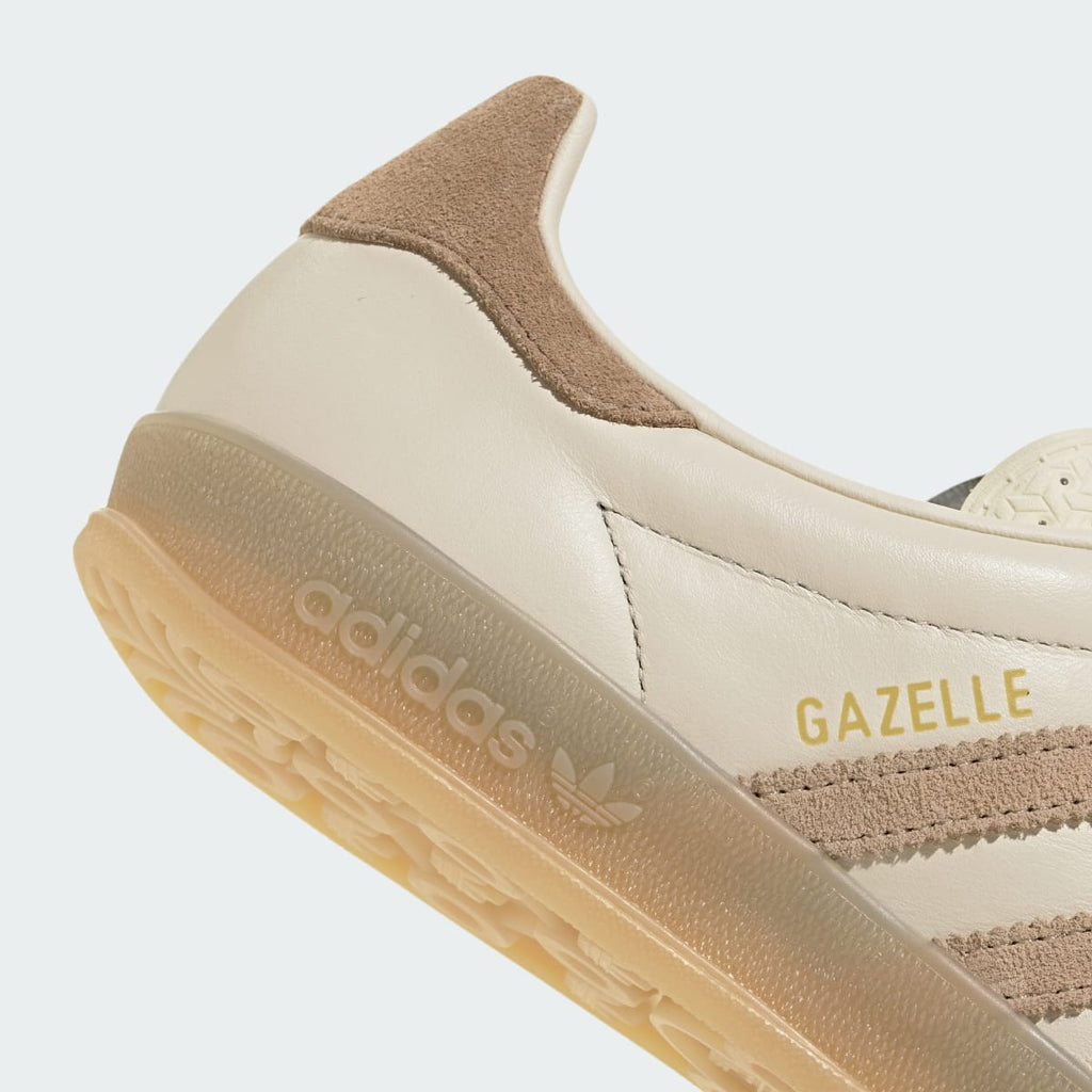 Adidas Women's GAZELLE INDOOR SHOES - Cream White / Magic Beige / Cardboard - Image 10