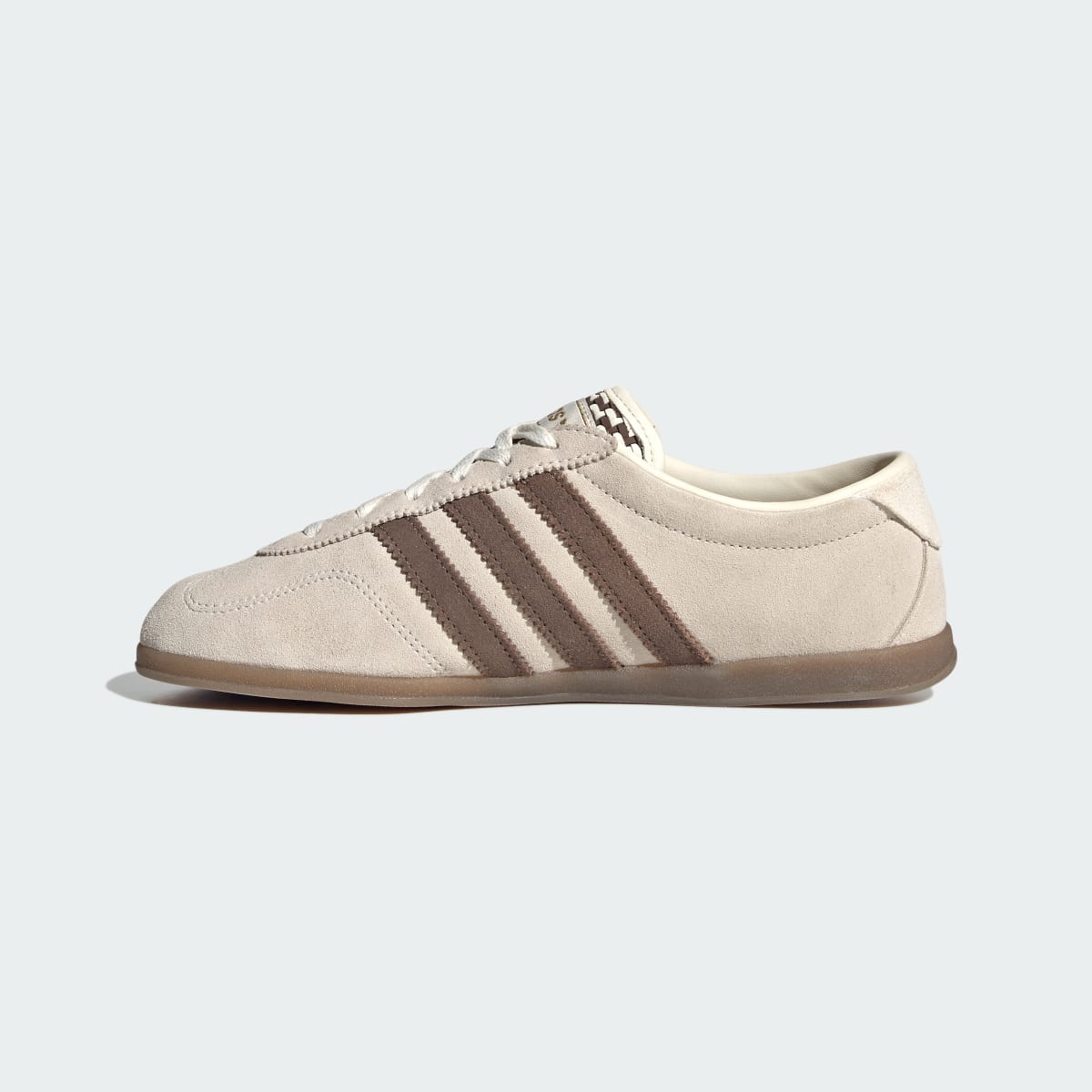 Adidas Women's GAZELLE LO PRO SHOES - Off White / Earth Strata / Gum - Image 7