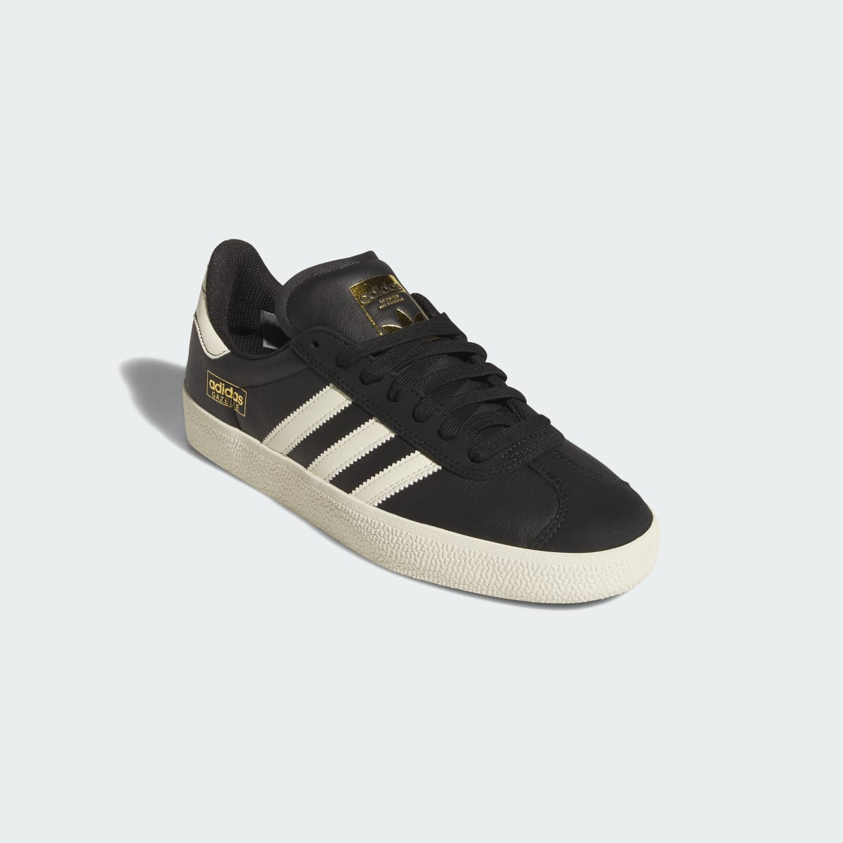 Adidas Women's GAZELLE Shoes - Core Black / Cream White / Gold Metallic - Image 4