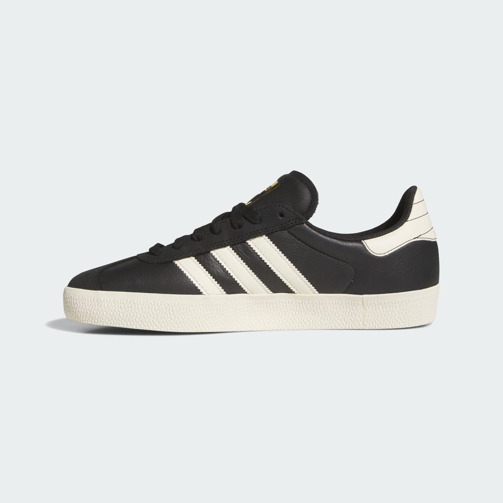 Adidas Women's GAZELLE Shoes - Core Black / Cream White / Gold Metallic - Image 6