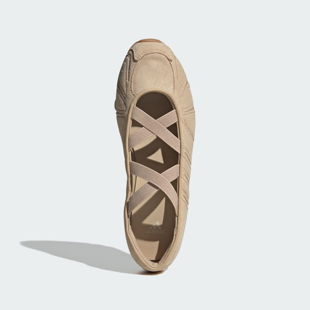 Adidas Women's GHOST SPRINT BALLET SHOES - Magic Beige / Magic Beige / Gum - Image 2