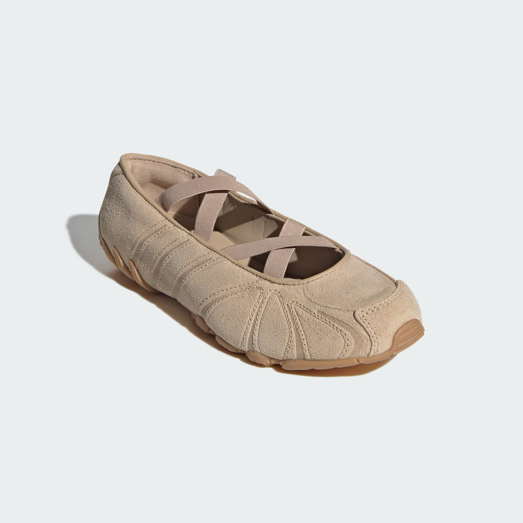 Adidas Women's GHOST SPRINT BALLET SHOES - Magic Beige / Magic Beige / Gum - Image 4