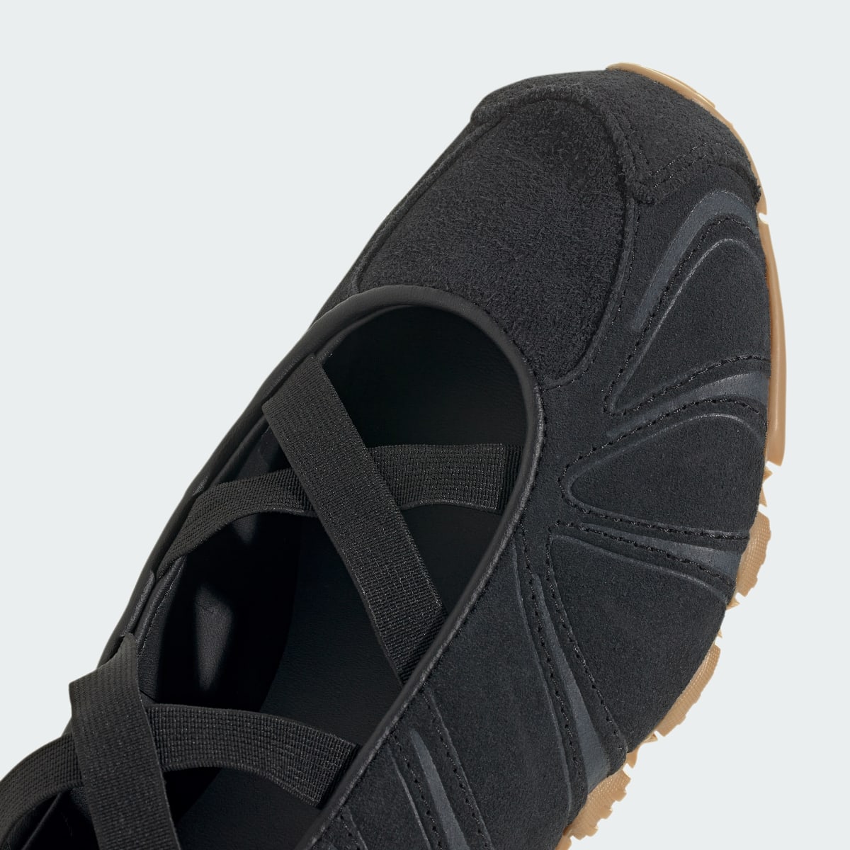 Adidas Women's GHOST SPRINT BALLET SHOES - Core Black / Core Black / Gum - Image 9