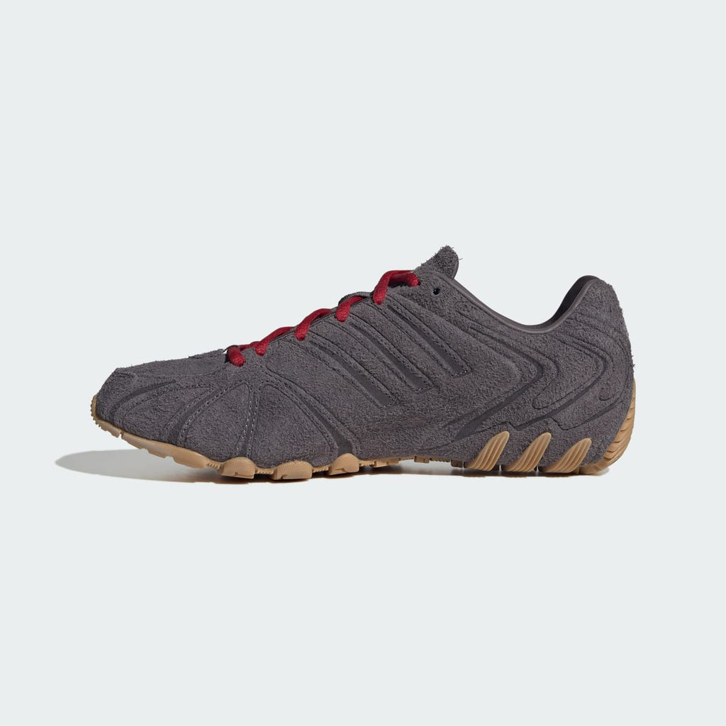 Adidas Women's GHOST SPRINT SHOES - Grey Strata / Grey Strata / Team Victory Red - Image 6