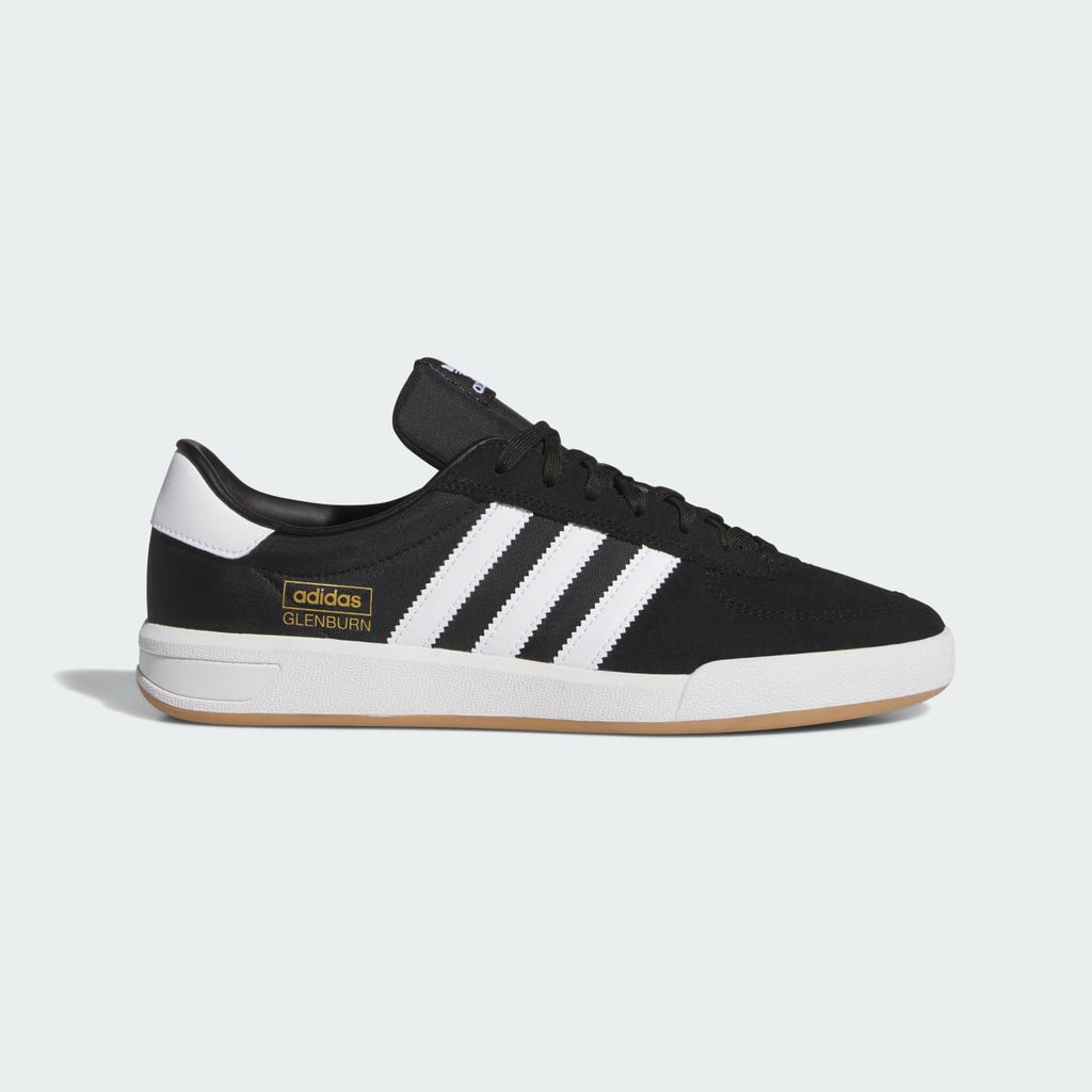 Adidas Men's GLENBURN Shoes - Core Black / Cloud White / Gum - Image 1