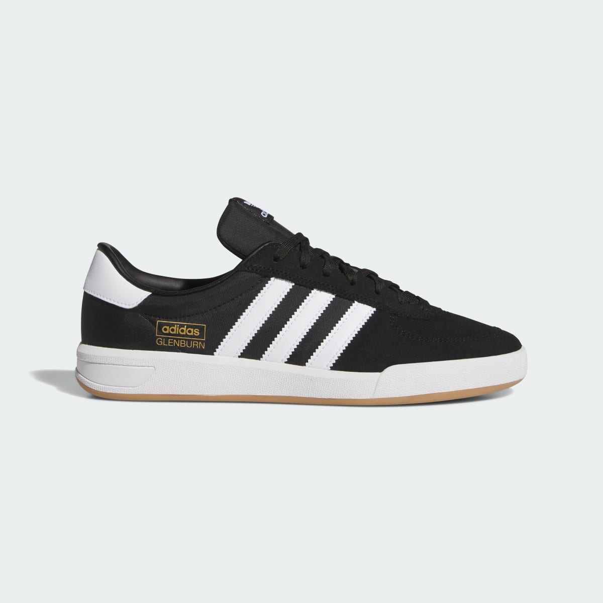 Adidas Men's GLENBURN Shoes - Core Black / Cloud White / Gum - Image 1