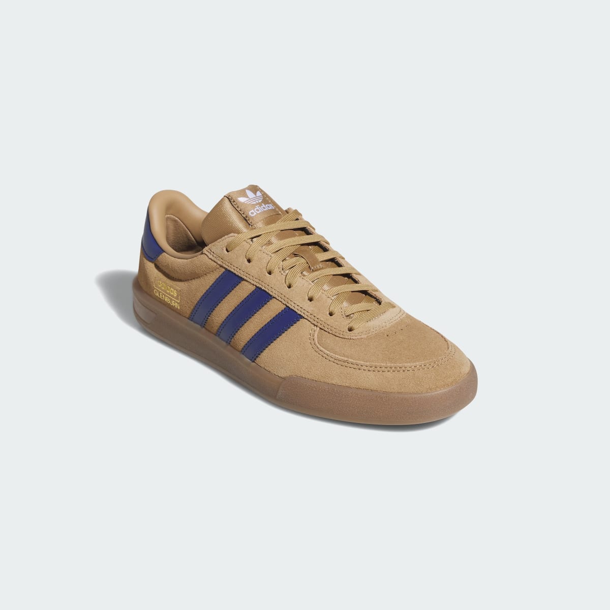 Adidas Men's GLENBURN Shoes - Cardboard / Muted Purple / Gum - Image 4