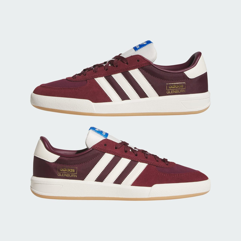 Adidas Women's GLENBURN Shoes - Shadow Red / Maroon / Chalk White - Image 7