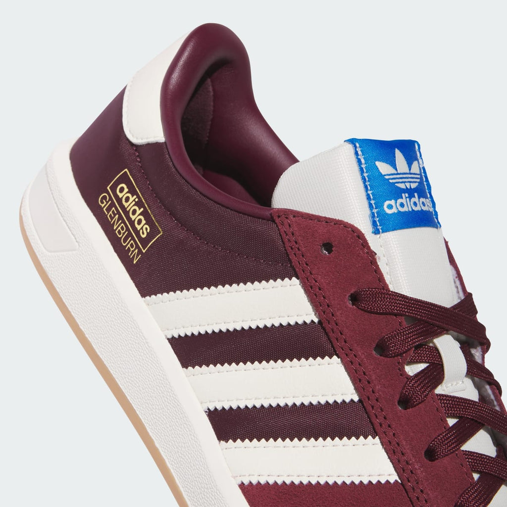Adidas Women's GLENBURN Shoes - Shadow Red / Maroon / Chalk White - Image 10