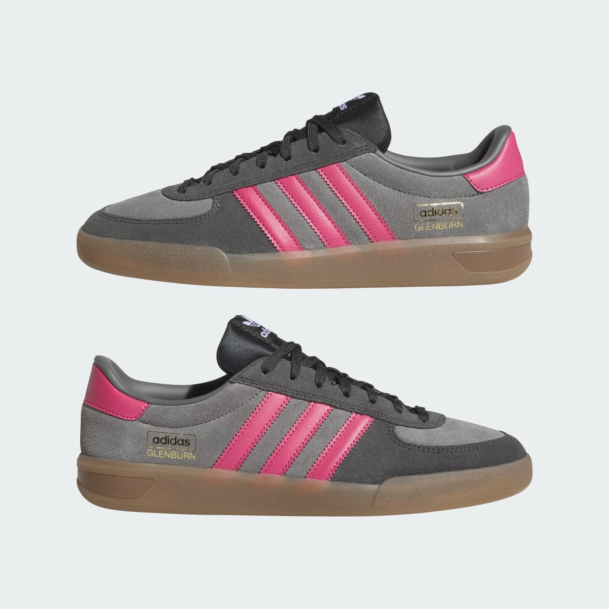 Adidas Women's GLENBURN Shoes - Carbon / Dual Magenta / Grey Four - Image 7