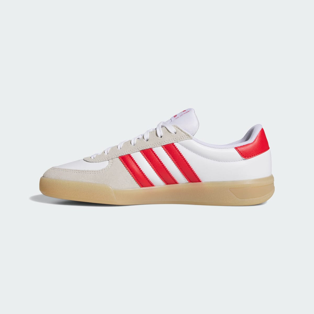 Adidas Women's GLENBURN Shoes - Cloud White / Better Scarlet / Gum - Image 6