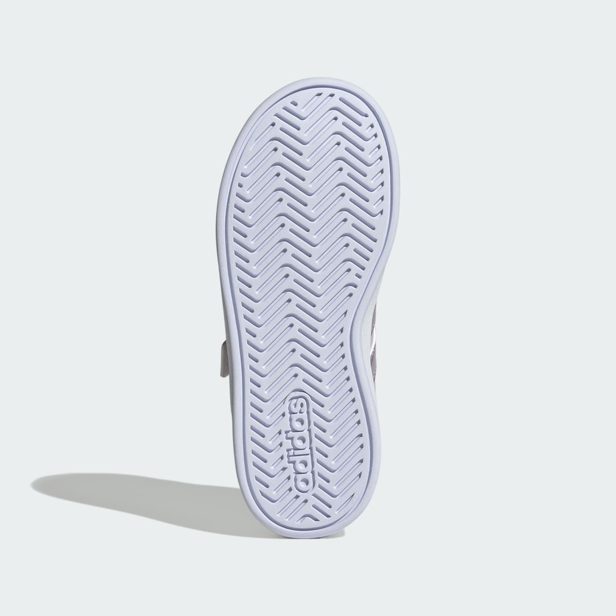Adidas Kids' GRAND COURT 3.0 SHOES CHILDREN - Frozen Purple / Ice Lavender / Core White - Image 3