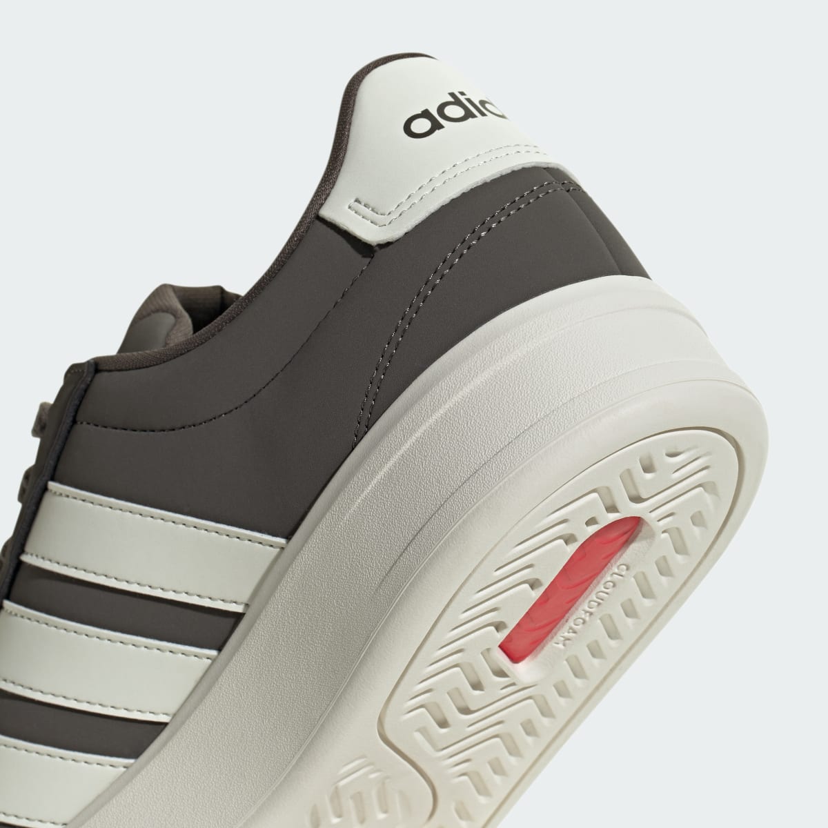 Adidas Men's GRAND COURT 3.0 SHOES - Cinder / Off White / Cinder - Image 8
