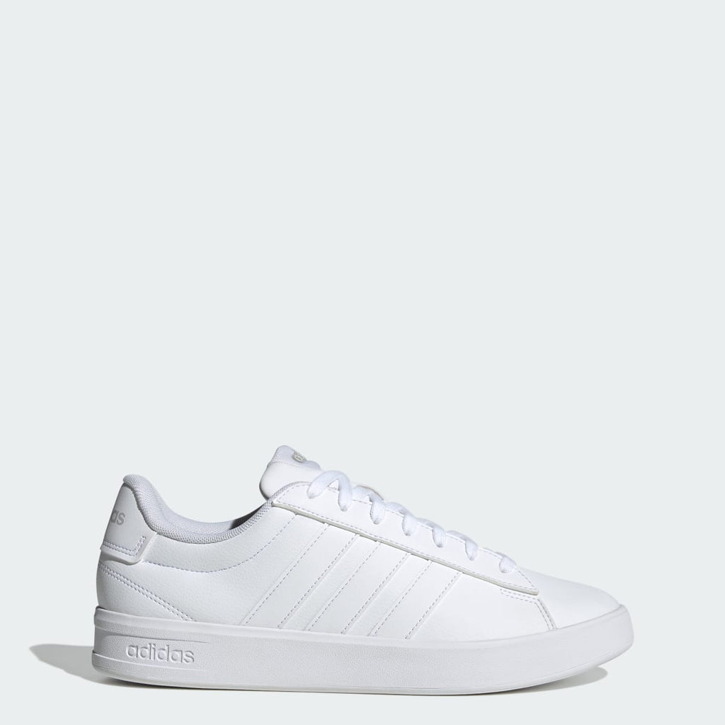 Adidas Men's GRAND COURT 3.0 SHOES - Cloud White / Cloud White / Grey Two - Image 1