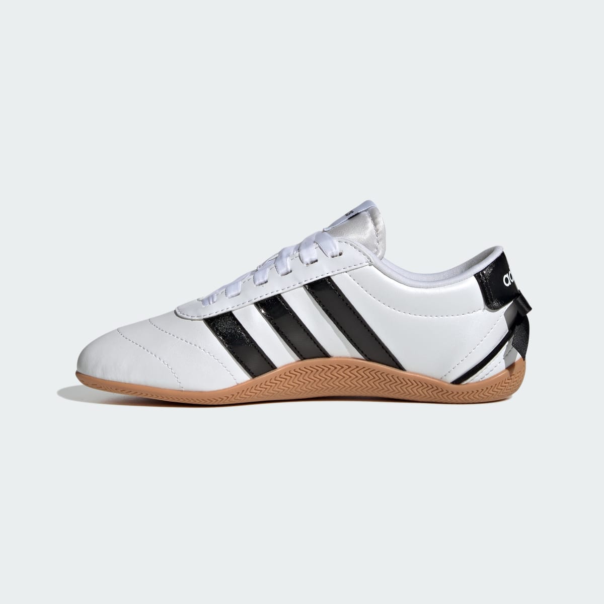 Adidas Kids' GRAND COURT LO GIRLS SHOES JUNIOR - Cloud White / Core Black / Hi-Res Yellow - Image 6