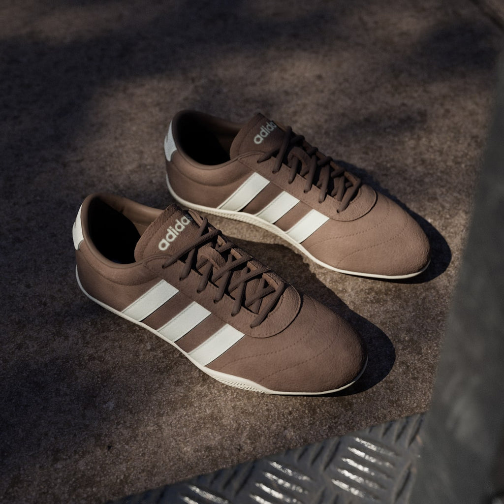 Adidas Women's GRAND COURT LO SHOES - Earth Strata / Off White / Earth Strata - Image 5