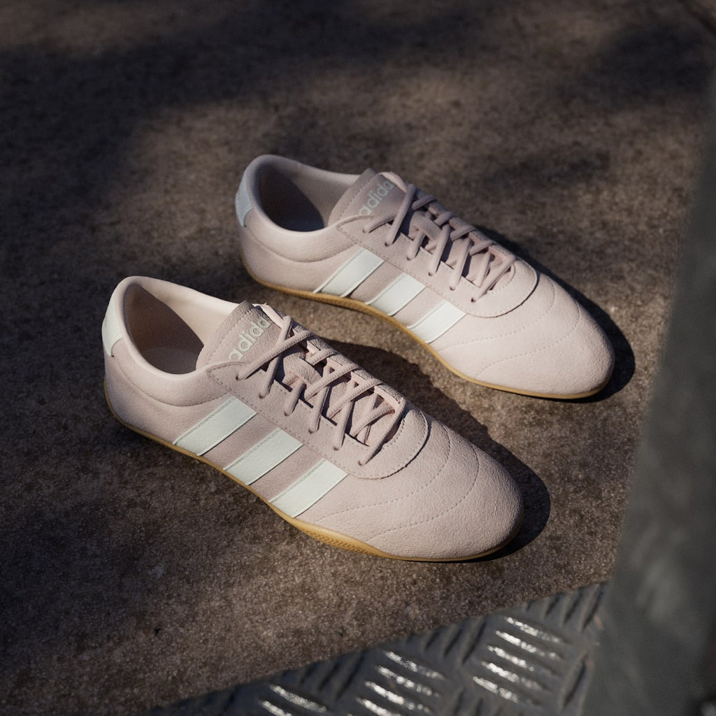 Adidas Women's GRAND COURT LO SHOES - Wonder Quartz / Off White / Gum - Image 5