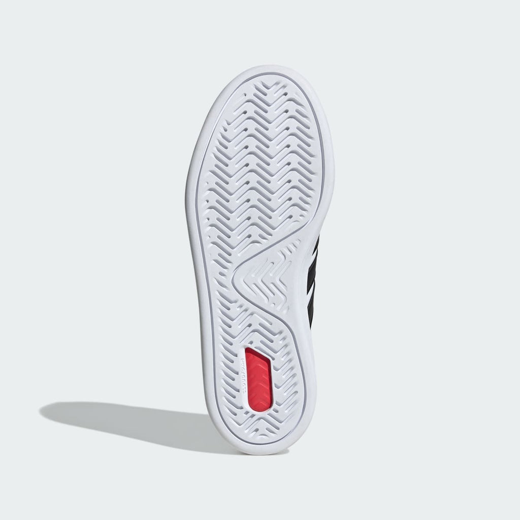 Adidas Women's GRAND COURT SHOES - Cloud White / Core Black / Cloud White - Image 3