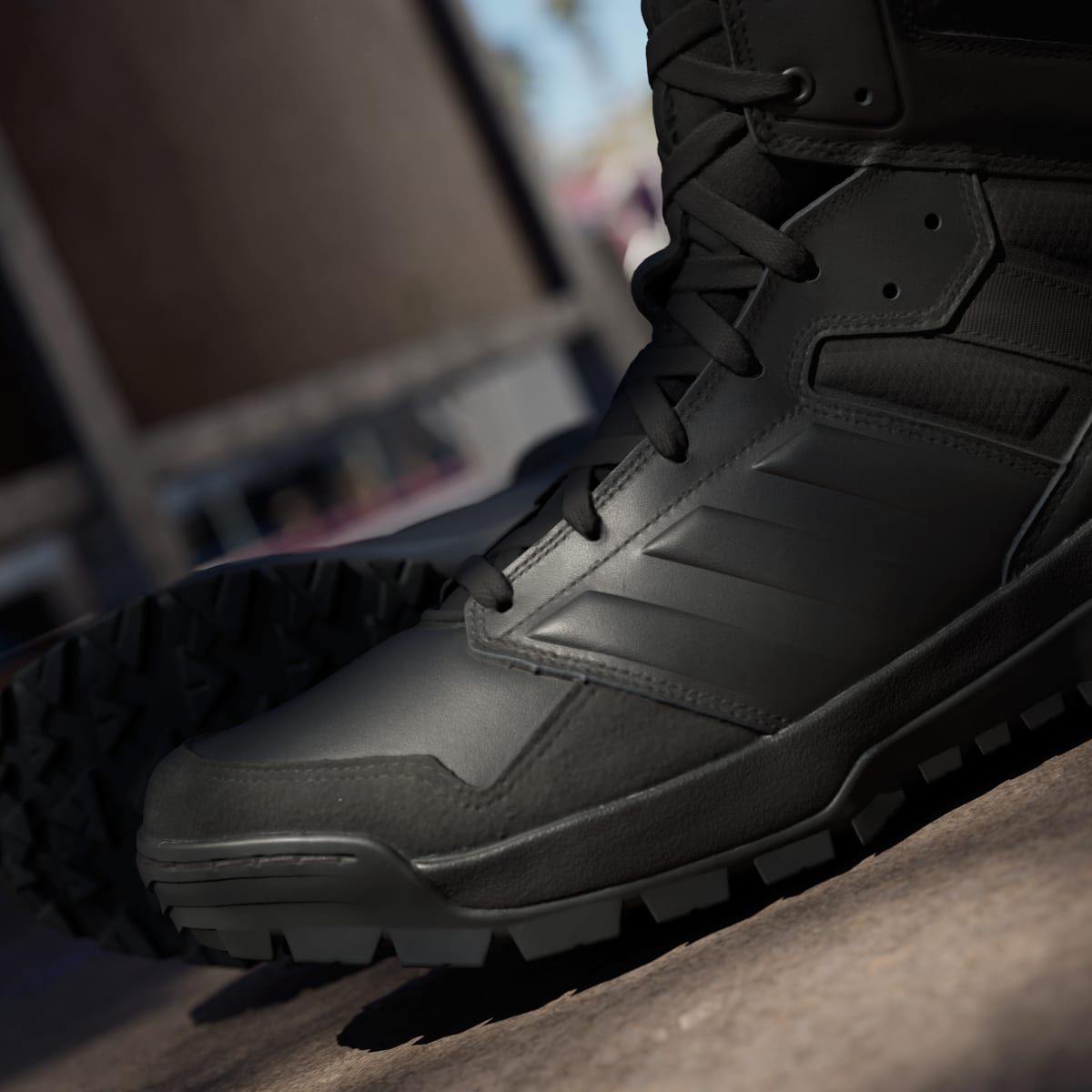 Adidas Men's GSG-9.2024 Zip Tactical Boots - Core Black / Core Black / Core Black - Image 10