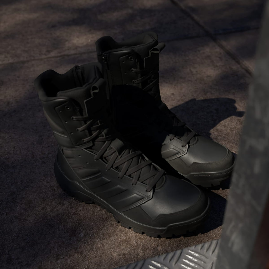 Adidas Men's GSG-9.2024 Zip Tactical Boots - Core Black / Core Black / Core Black - Image 5