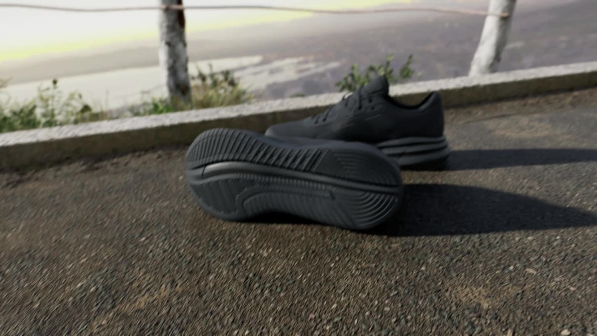 Adidas Men's Galaxy 7 Running Shoes - Core Black / Core Black / Core Black - Image 2