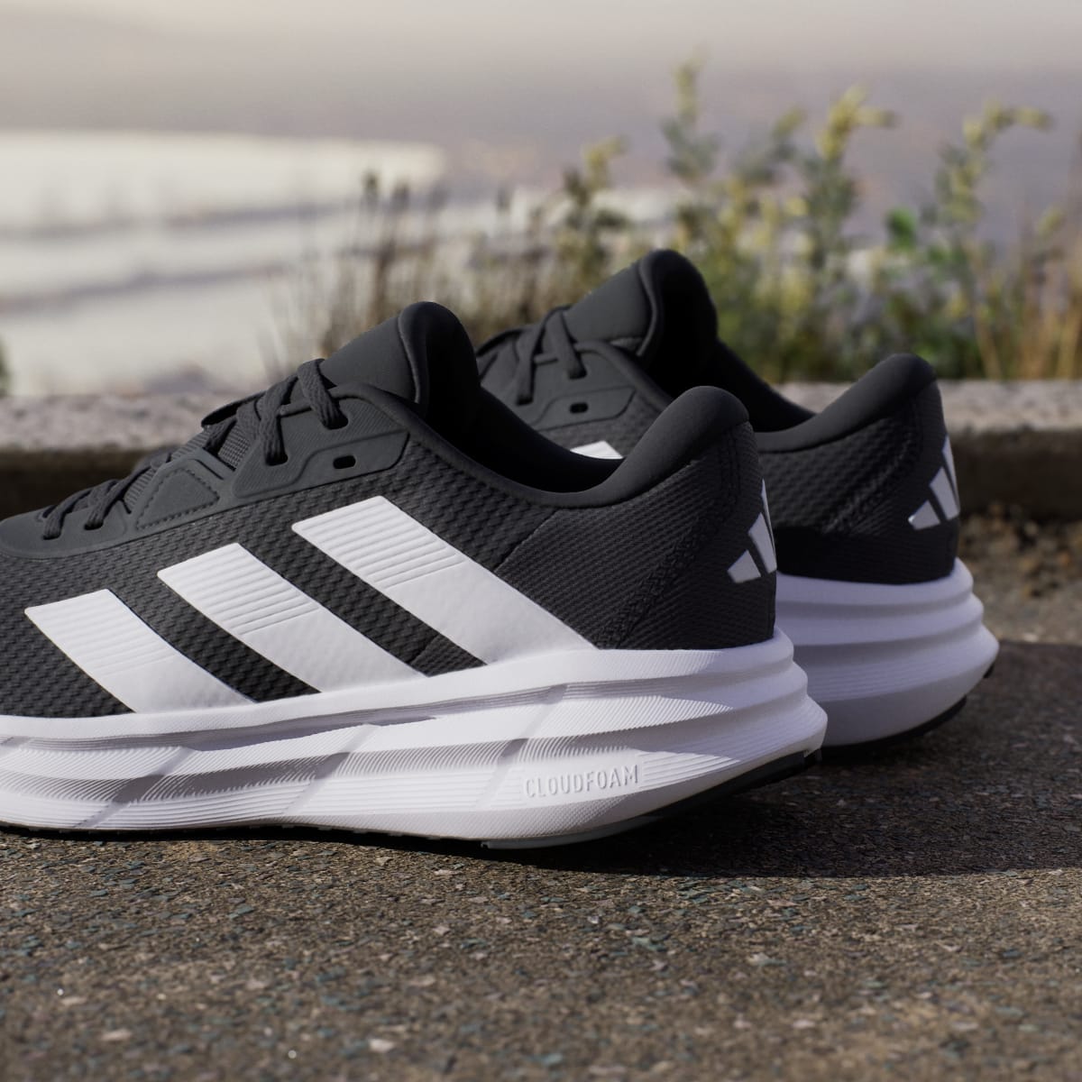 Adidas Men's Galaxy 7 Running Shoes - Core Black / Cloud White / Carbon - Image 10