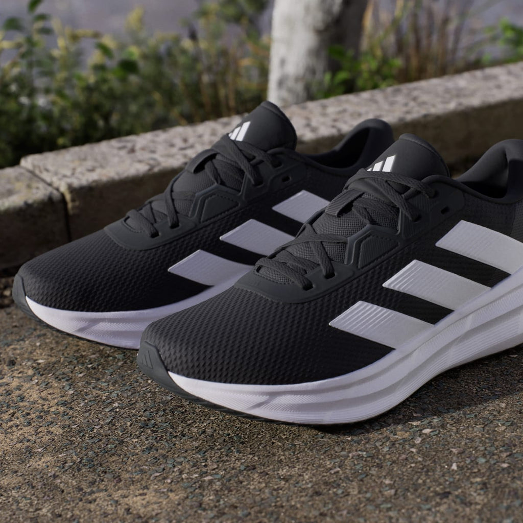 Adidas Men's Galaxy 7 Running Shoes - Core Black / Cloud White / Carbon - Image 11