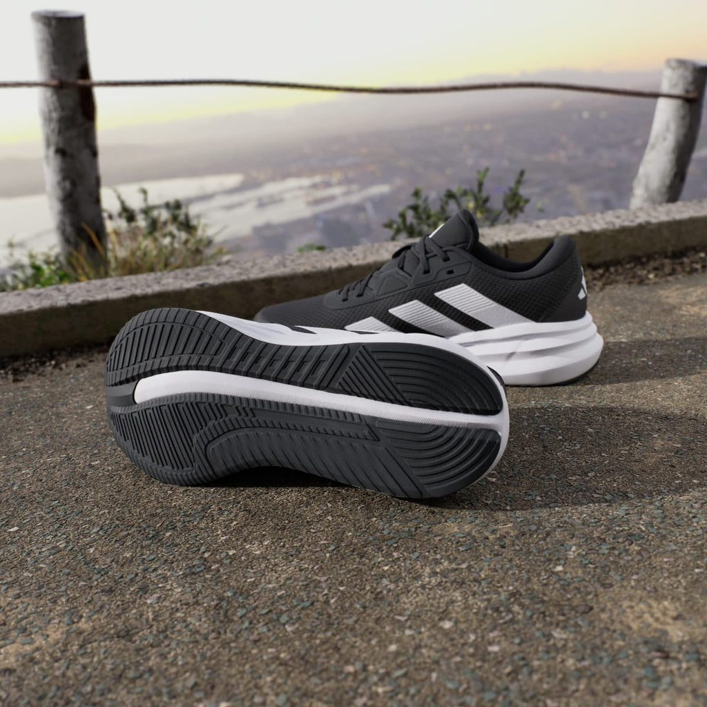 Adidas Men's Galaxy 7 Running Shoes - Core Black / Cloud White / Carbon - Image 4