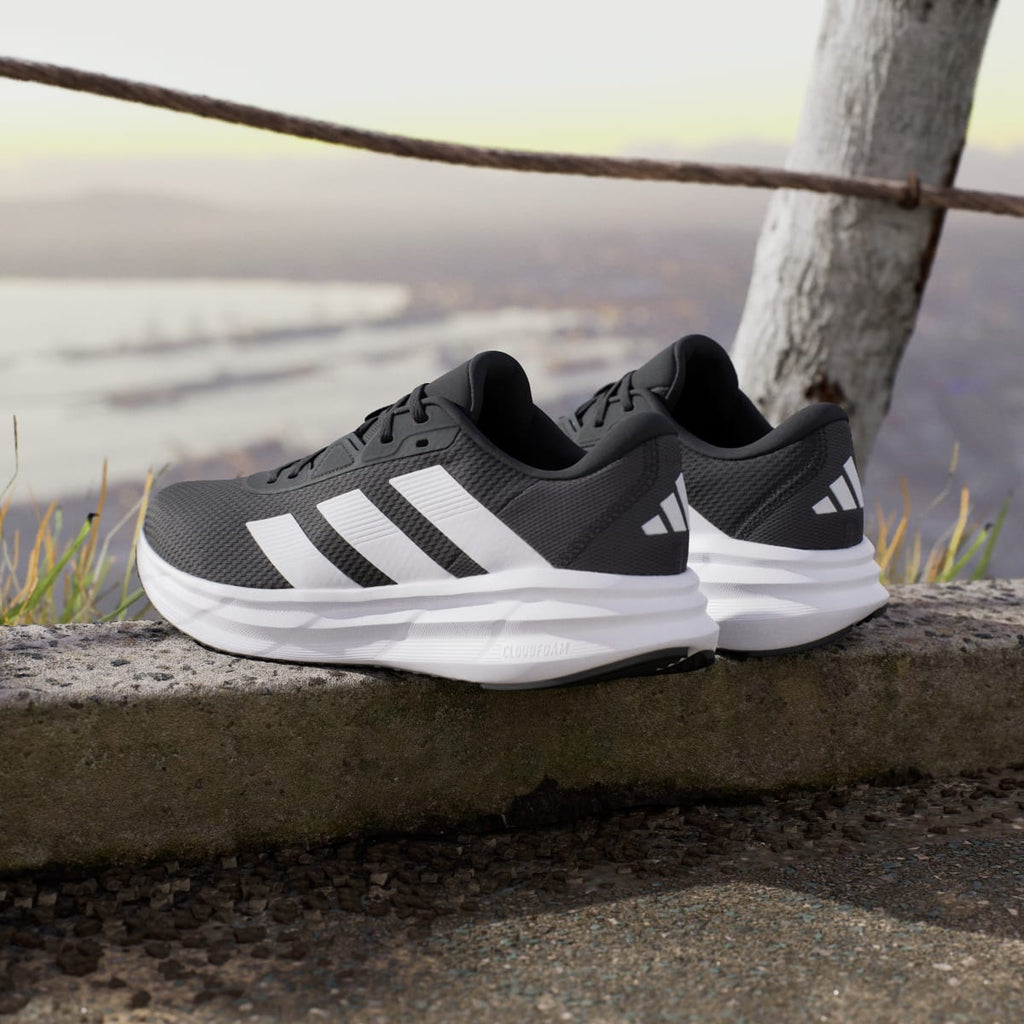 Adidas Men's Galaxy 7 Running Shoes - Core Black / Cloud White / Carbon - Image 6