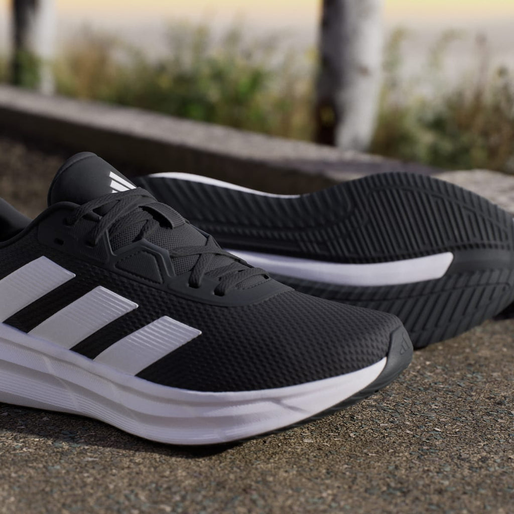 Adidas Men's Galaxy 7 Running Shoes - Core Black / Cloud White / Carbon - Image 9